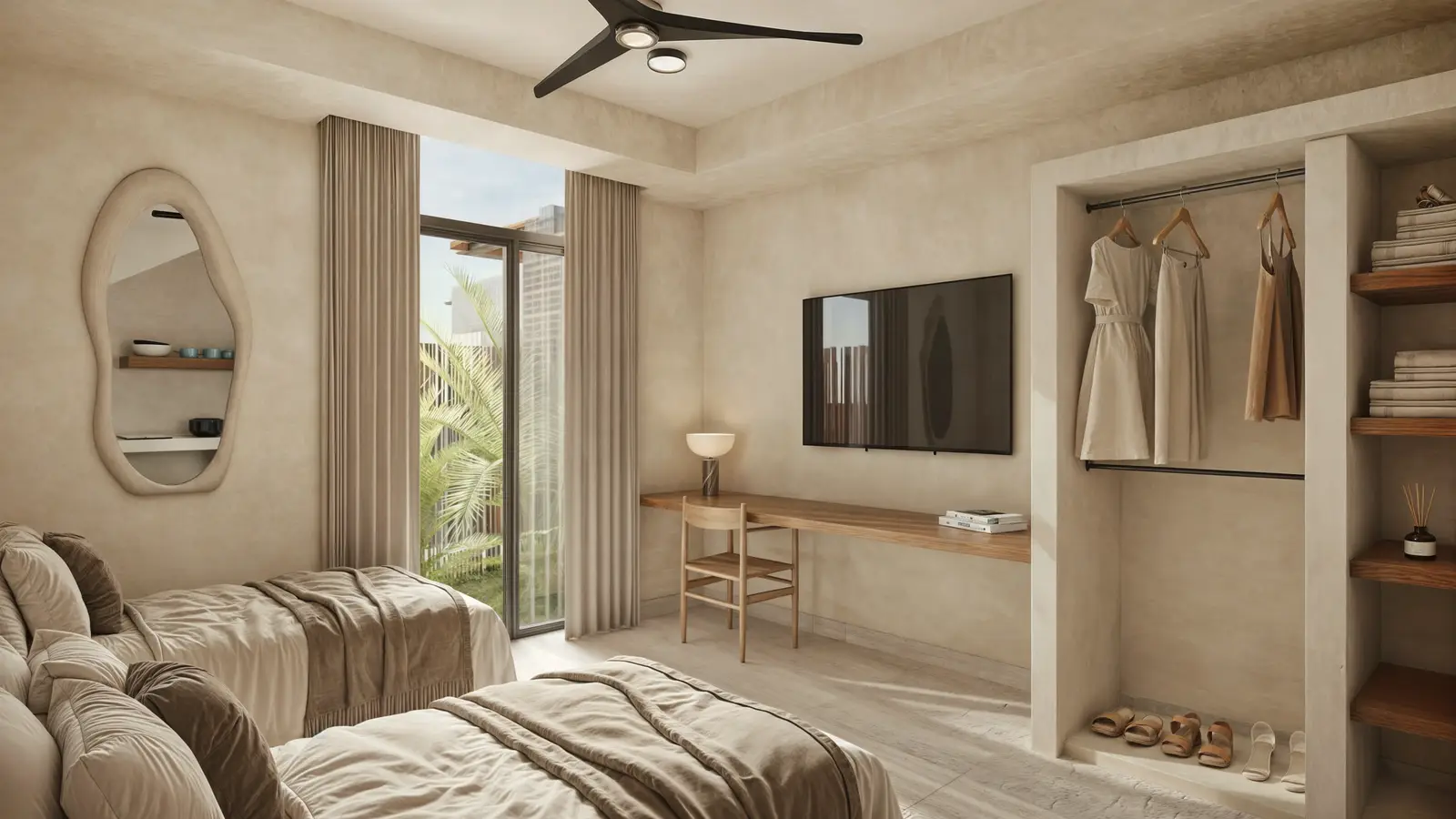 Render aéreo del proyecto ULUMI