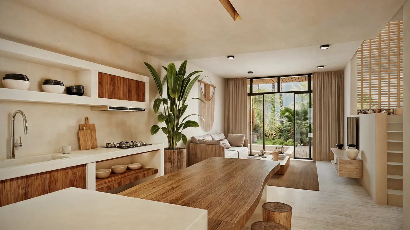 Arquitectura ULUMI entre la vegetación