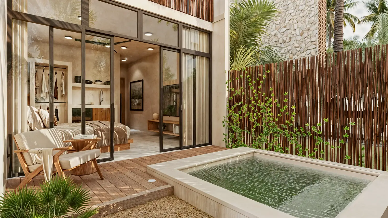 Planta baja y terraza ULUMI